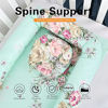 Picture of Brandream Baby Nest Bed Girls Floral Newborn Lounger Shabby Farmhouse Bassinet Bed Cotton Breathable Co Sleeping Bed