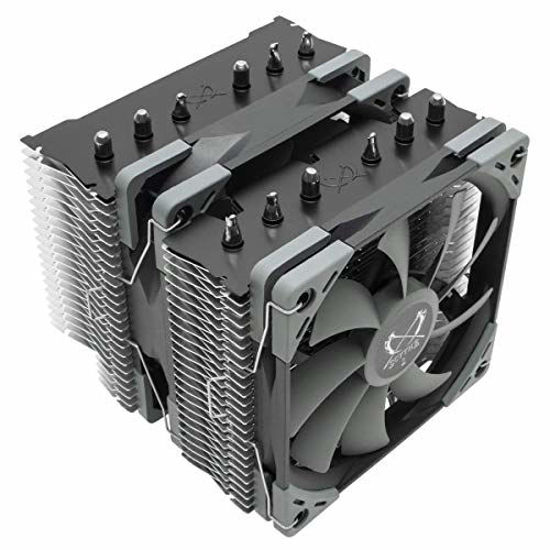 Picture of Scythe Fuma 2 Air CPU Cooler, Intel LGA1151, AMD AM4/Ryzen, 120mm Dual Towers, Black Top Cover