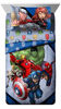 Picture of Jay Franco Marvel Avengers Fight Club 5 Piece Twin Bed Set - Includes Reversible Comforter & Sheet Set Bedding - Super Soft Fade Resistant Microfiber (Official Marvel Product)