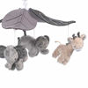 Picture of Lambs & Ivy Baby Jungle Animals Gray/Tan Musical Crib Mobile Soother Toy