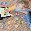 Picture of Marbotic - Smart Letters for iPad & Samsung Tablets - Ages 3-5 - Interactive Wooden Letters Set - Hands-on Educational Learning Games for Preschoolers - Homeschooling Tool for Early Reading & Writing