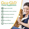 Picture of Ocu-GLO Cat & Dog Senior Supplement for Eye Support - Soft Chews Vision Vitamins Supplements for Large and Small Pets Care with Lutein, Omega-3 Fatty Acids, Grape Seed Extract & Antioxidants