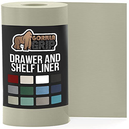 Gorilla Grip Drawer and Shelf Liner Strong Grip Non Adhesive Easiest  Install