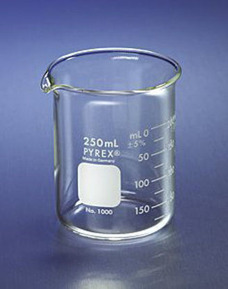 Picture of Pyrex 1000-250CNpk Griffin Low Form 250 mL Beaker Graduated 12Pk (Pack of 12)