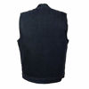 Picture of Milwaukee Performance DM2238 Men's Blue Denim Snap Front Club Vest with Gun Pocket - 7X-Large