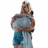 Picture of Nalakai Ring Sling Baby Carrier - Luxury Bamboo and Linen Baby Sling - Baby Wrap