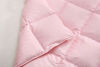 Picture of C&L Baby Crib Comforter/Duvet/Blanket All Season 100% Natural White Goose Down Filled,Noiseless 500 Thread Count 100% Cotton Fabric 750+Fill Power (Pink, 41x48in)