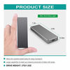 Picture of External Hard Drive, 2TB Portable Hard Drive Ultra Slim HDD for PC Laptop and Mac (2TB, Red)