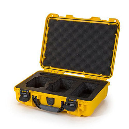Picture of Nanuk Drone Waterproof Hard Case with Custom Foam Insert for DJI Mavic Air - Yellow