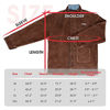 Picture of YESWELDER Welding Jacket Cowhide Leather Welding Coat Heat Flame Resistant Heavy Duty Weld Clothes for Men Women