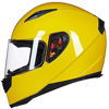 Picture of ILM Full Face Motorcycle Street Bike Helmet with Removable Winter Neck Scarf + 2 Visors DOT (XL, Yellow)