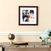 Picture of ArtToFrames 30x30 Inch Brown Picture Frame, This 1.25" Custom Poster Frame is Classic Mahogany Frame, for Your Art or Photos, 2WOMFRBW26039-30x30