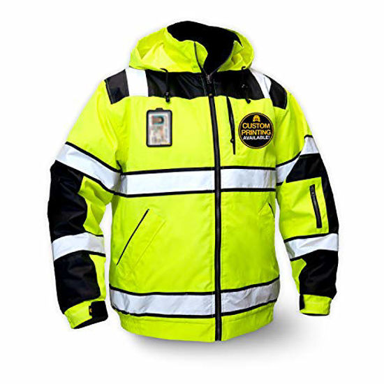 Ansi class 3 hot sale safety jacket