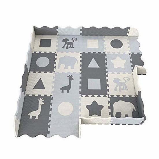 Padded cheap play rug