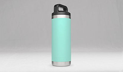 Picture of YETI Rambler 18 oz Bottle, Vacuum Insulated, Stainless Steel with TripleHaul Cap, Seafoam