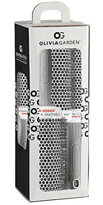 Picture of Olivia Garden Ceramic + Ion Speed XL Extra-Long Barrel Hair Brush kit contains CIXL25, CIXL35, CIXL45, CIXL55 - CIXLBOX01 (4-PC BOX DEAL)