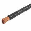 Picture of EWCS 1/0 Gauge Premium Extra Flexible Welding Cable 600 VOLT - Black - 15 Feet - Made in the USA