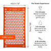 Picture of Shakti Acupressure Mat, Trust The Experts with Extra Long, Ethically Handmade Acupressure Mats from India, Acupuncture Without The Hassle, Deep Relaxation in 20 Minutes