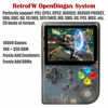 Picture of DREAMHAX RG300 Portable Game Console with Open Linux System Preload 10000 Games, Handheld Video Games with 16G + 32G TF Card 3 Inch IPS Screen, Arcade Retro Gameboy Gifts (Black)