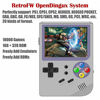 Picture of DREAMHAX RG300 Portable Game Console with Open Source System Preload 10000 Games, Handheld Video Games Player with 16G + 32G TF Card 3 Inch IPS Screen, Arcade Retro Games Gifts (Gray)