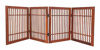 Picture of Pet Dog gate Strong and Durable 4 Panel Solid Acacia Hardwood Folding Fence Indoors or Outdoors by Urnporium