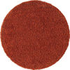 Picture of Unique Loom Solo Solid Shag Collection Area Modern Plush Rug Lush & Soft, 5' 0 x 5' 0, Terracotta