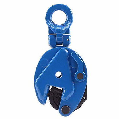 Picture of Amarite Vertical Plate Clamp, 2200lbs Plate Lifting Clamp ,1TJaw Opening up to 0.6 inch, for Lifting and Transporting