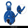 Picture of Amarite Vertical Plate Clamp, 2200lbs Plate Lifting Clamp ,1TJaw Opening up to 0.6 inch, for Lifting and Transporting