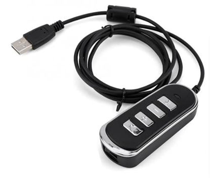 Picture of Discover D315 Universal USB Adapter Compatible with Plantronics, Jabra and Sennheiser Wireless DECT Headsets | Allows Your Desk Phone Wireless Headset to Connect to A Computer