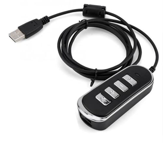 Picture of Discover D315 Universal USB Adapter Compatible with Plantronics, Jabra and Sennheiser Wireless DECT Headsets | Allows Your Desk Phone Wireless Headset to Connect to A Computer