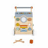 Picture of Janod Sweet Cocoon Wooden Multi-Activity Baby Walker with Removable Brake - for Ages 12 Months+ - J04410