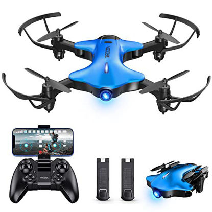 Picture of Drone for Kids with Camera , DROCON Ninja RC Drone 1080P WiFi Drone for Beginners App Control, Foldable Quadcopter Drone for Adults, 2 Modular Batteries