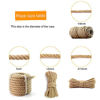 Picture of Jute Rope 1inch 100feet is Made of Natural Fiber for Indoor and Outdoor'Gardening Crafts Moisture-Proof and Durable