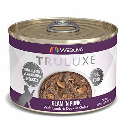 Picture of Weruva Truluxe Cat Food, Glam 'N Punk With Lamb & Duck In Gelée, 6Oz Can (Pack Of 24)