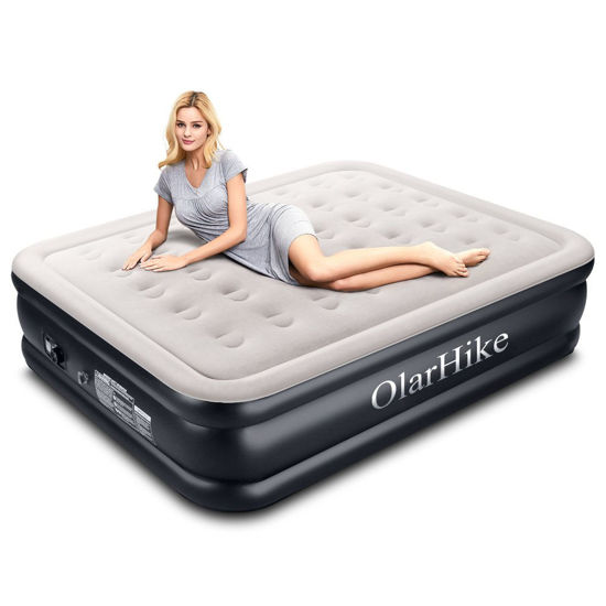 Elevated airbed outlet