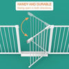 Picture of Fairy Baby Narrow Baby Gates for Doorway Stairs Indoor Child Gate for Kid or Pet Dogs Walk Through Pressure Mounted 25.59"-28.35"