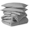 Picture of Bare Home Comforter Set - Oversized King - Goose Down Alternative - Ultra-Soft - Premium 1800 Series - All Season Warmth (Oversized King, Light Grey)