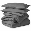 Picture of Bare Home Comforter Set - Oversized King - Goose Down Alternative - Ultra-Soft - Premium 1800 Series - All Season Warmth (Oversized King, Grey)