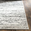 Picture of SAFAVIEH Adirondack Collection ADR113A Modern Ombre Non-Shedding Living Room Bedroom Runner, 2'6" x 14' , Silver / Black