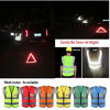 Picture of ZOJO High Visibility Safety Vests With Pockets, Wholesale Reflective Vest for Outdoor Works, Cycling, Jogging, Walking,Sports - Fits for Men and Women (Pack of 10, XL Neon Yellow)