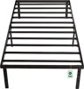 Picture of Amazon Basics Heavy Duty Non-Slip Bed Frame with Steel Slats, Easy Assembly - 14"H, Twin