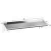 Picture of Stainless Steel Shelf 12 x 48 Inches, 280 lb, Commercial Wall Mount Floating Shelving for Restaurant, Kitchen, Home and Hotel