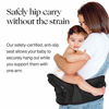 Picture of Tushbaby The Only Safety Certified Hip Seat Baby Carrier - As Seen On Shark Tank, Ergonomic Waist Carrier for Newborns, Toddlers & Children, Black