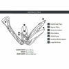 Picture of LEATHERMAN, Skeletool CX Lightweight Multitool with Pliers, Knife and Bottle Opener, Stainless Steel