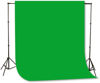 Picture of Fancierstudio Chromakey Green Screen Kit Lighting Kit 400 Watt Video Lighting Kit 6x9-Feet Green Screen (H69G)