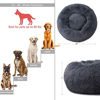 Picture of Round Dog Beds for Large Dogs Washable Shag Faux Fur Donut Cuddler 48 inches - Primarily Calming Anti Anxiety Soft Warm Pet Bed for Large Dogs up to 150 Pounds