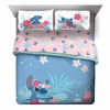 Picture of Jay Franco Disney Lilo & Stitch Paradise Dream 7 Piece Queen Bed Set - Includes Reversible Comforter & Sheet Set Bedding - Super Soft Fade Resistant Microfiber (Official Disney Product)