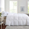 Picture of Cosybay 100% Cotton Quilted Down Comforter White Goose Duck Down and Feather Filling - Heavyweight Duvet Insert or Stand-Alone Comforter for Winter Extra Warm - Twin/Twin XL Size (68×90 Inch)