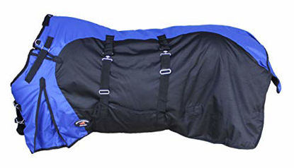 Picture of CHALLENGER 70" 1200D Horse Turnout Waterproof Heavy Weight Winter Blanket 5EE20RB