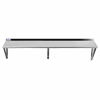 Picture of Hally Stainless Steel Shelf 14 x 60 Inches, 400 lb, Commercial NSF Wall Mount Floating Shelving for Restaurant, Kitchen, Home and Hotel